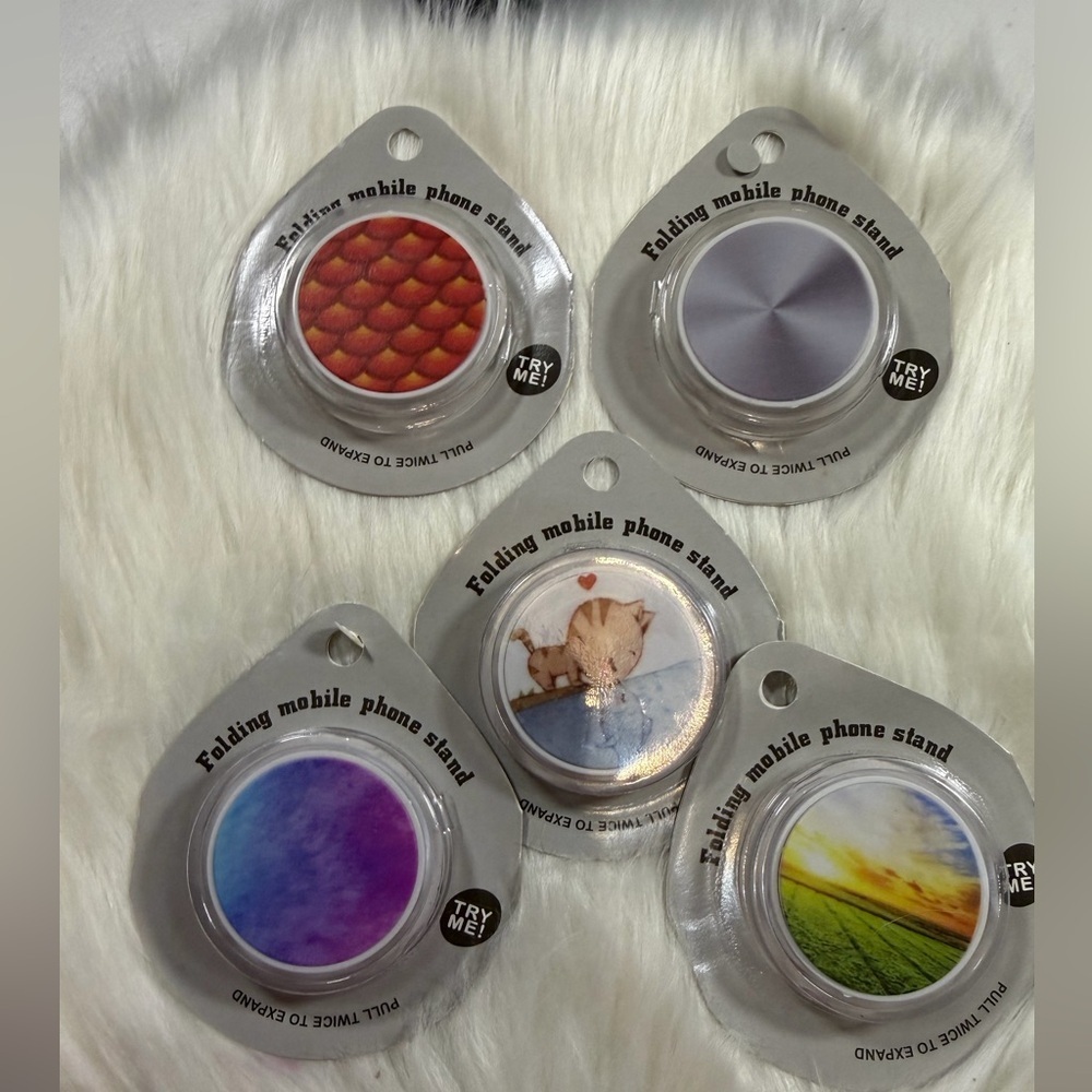 🩷5/$10 Folding Mobile Phone Stand - Assorted Designs